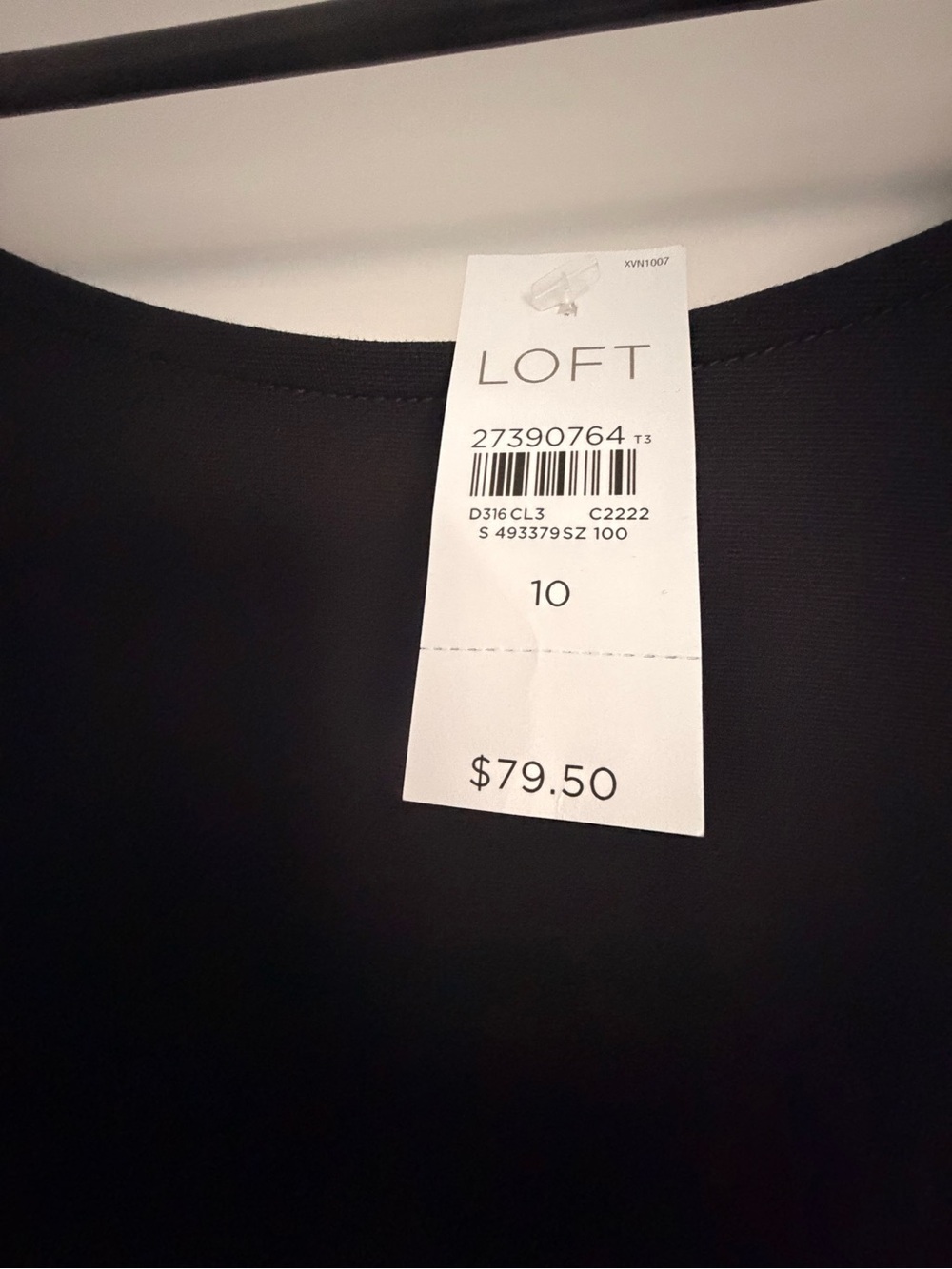 LOFT Ponte Flounce Flair Dress - Picture 7 of 9